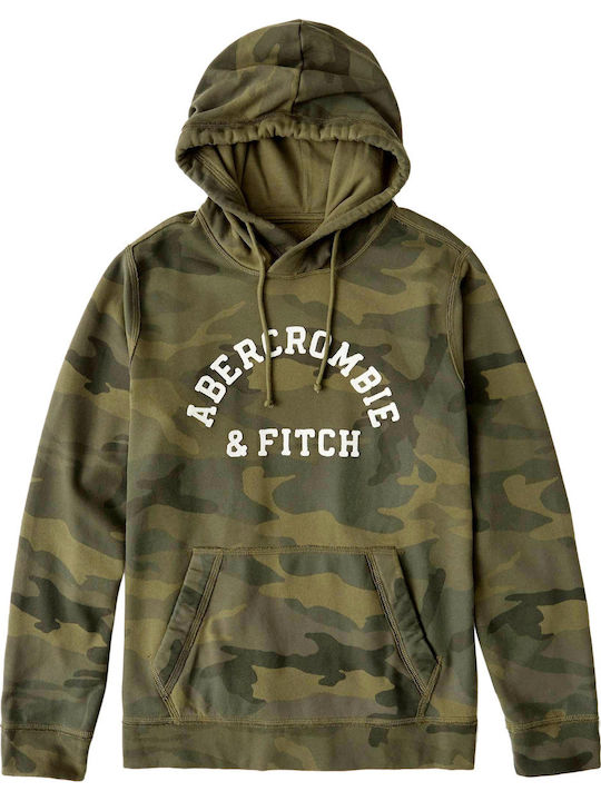 Sweatshirt with Hood Khaki
