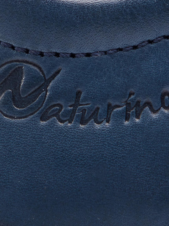 Cocoon Leather Kids Boots with Velcro Navy Blue