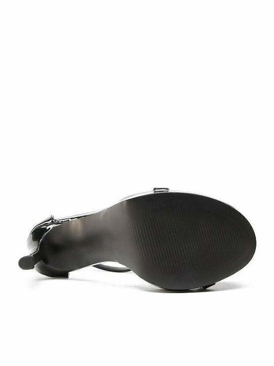 Milano Sandals from Patent Leather Black