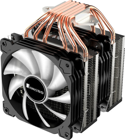 Jonsbo CR-2100 Ψύκτρα Επεξεργαστή Διπλού Ανεμιστήρα για Socket 1200/115x/AM3/AM3+