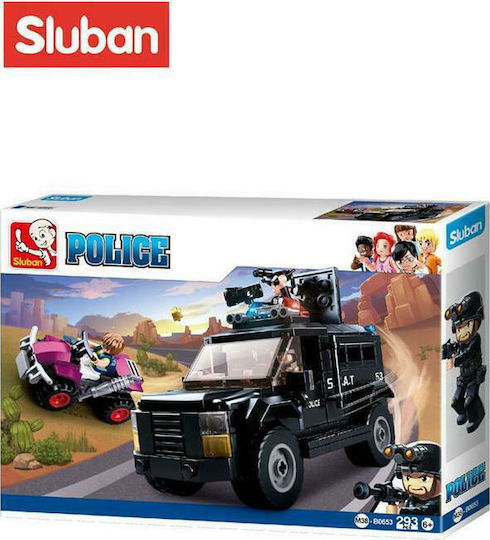 Sluban Blocks Police Swat for 6+ Years 293pcs M38-B0653