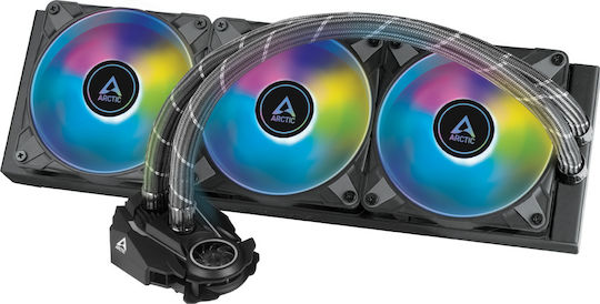Arctic Liquid Freezer II 360 A-RGB CPU Water Cooling Triple Fan 120mm for Socket AM4/AM5/1700/1200/115x