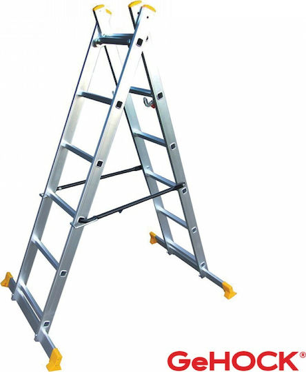 GeHock Σκαλωσιά Διπλή Αλουμινίου 2x7