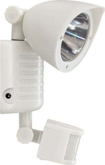 GloboStar Waterproof Solar LED Flood Light 10W Cold White 6000K with Motion Sensor and Photocell IP54