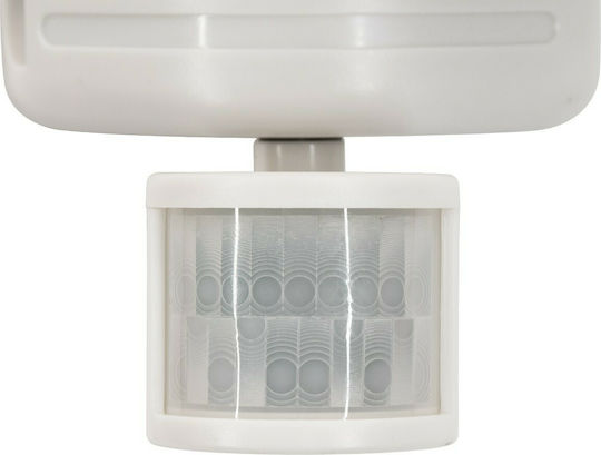 GloboStar Waterproof Solar LED Flood Light 10W Cold White 6000K with Motion Sensor and Photocell IP54