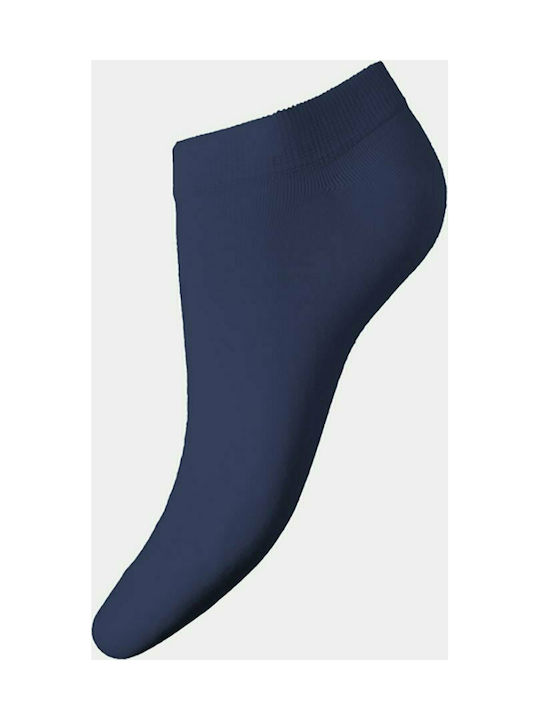 Walk Damen Einfarbige Socken Blau 1Pack