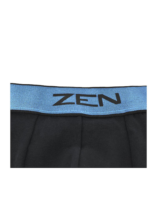 Zen Intimates 70204 Boxeri pentru bărbați Negru / Petrol 1Pachet