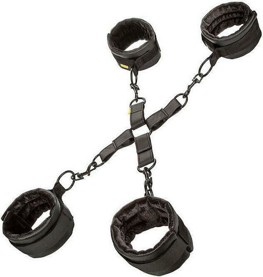 Calexotics Boundless Hog Tie Σετ για Δέσιμο Άκρων σε Μαύρο Χρώμα