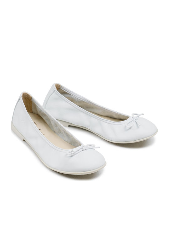 Kids Ballerinas Margot White