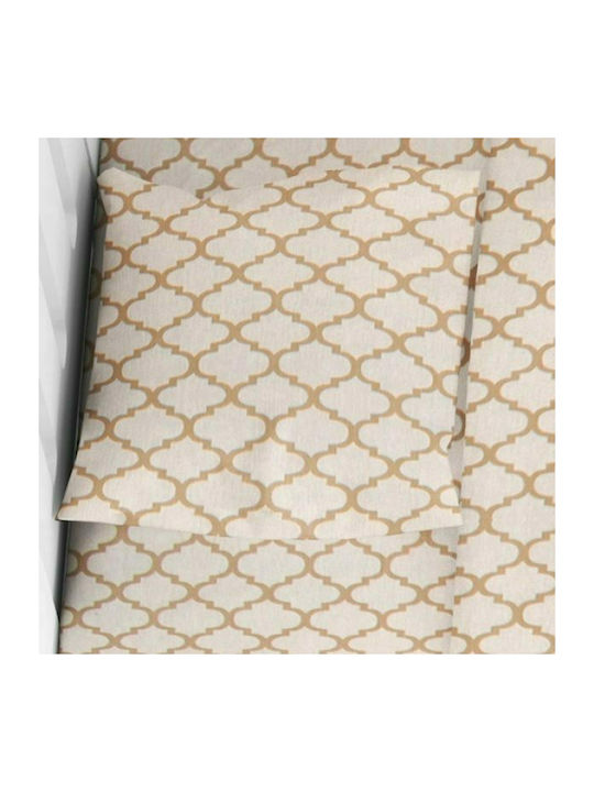 Dimcol Windows Baby Cotton Pillowcase Beige 35x45cm