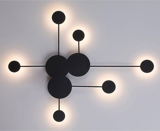 Rabalux Amadeo Lamp Wall LED Black 96cm Rabalux Amadeo Lamp Wall LED Black 96cm