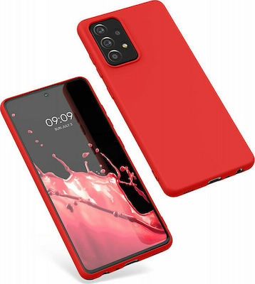 KWmobile Silicone Back Cover Red (Galaxy A52 / A52s)