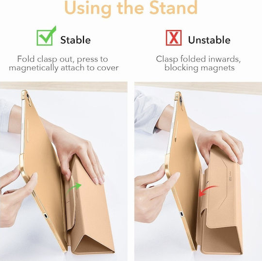 ESR Ascend Flip Cover Beige for iPad Air 2020/2022