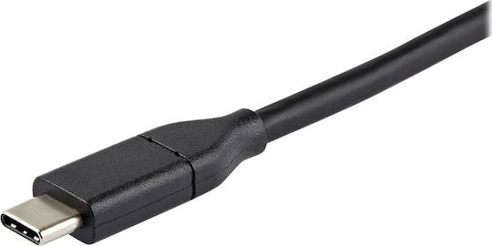 StarTech USB 2.0 Кабел USB-C Мъжки - DisplayPort Мъжки Черен 2м CDP2DP142MBD