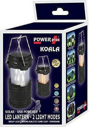 PowerPlus Koala LED Solar Laterne Für Camping Mit Powerbank USB