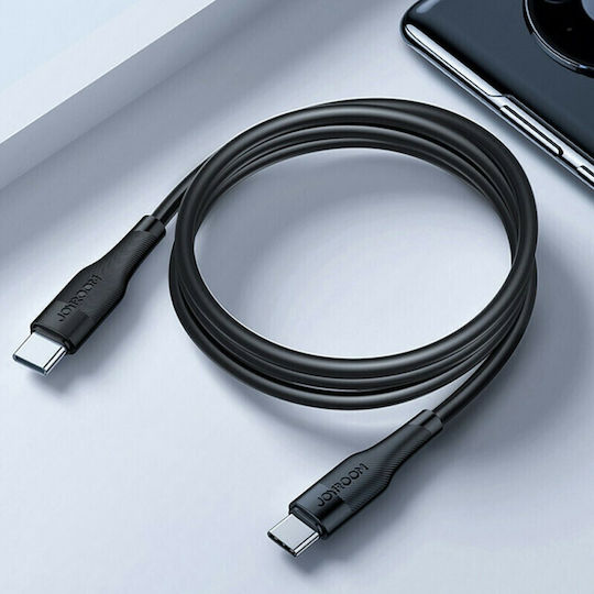 Joyroom S-1230M3 USB 2.0 Kabel USB-C männlich - USB-C 60W Schwarz 1.2m