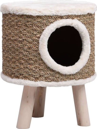 vidaXL Nest Pisici Maro 30x30x41cm