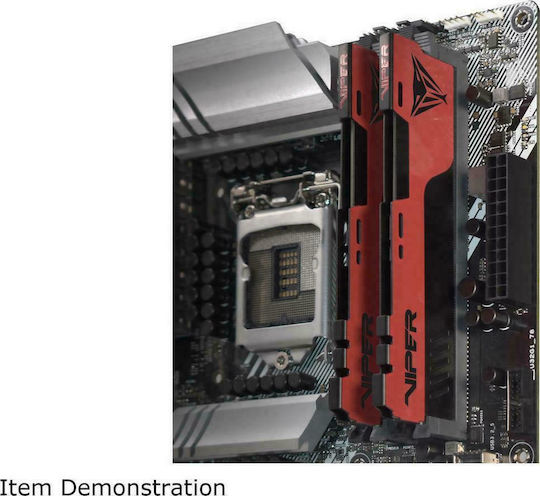 Patriot Viper Elite ΙΙ 32GB DDR4 RAM with 2 Modules (2x16GB) and 3600 Speed for Desktop