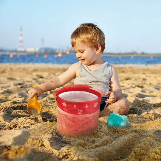 Hape Fold & Go Beach Σετ Κουβαδάκι Παραλίας με Αξεσουάρ (4τμχ)