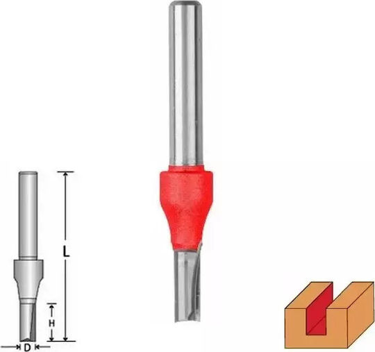Benman Φρέζα για Διαμόρφωση Αυλακώσεων σε Ξύλο 5mm x 51mm x 8mm