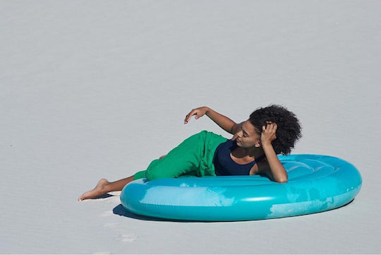 Nice Fleet Goa Inflatable Sea Mattress Green 150x23cm