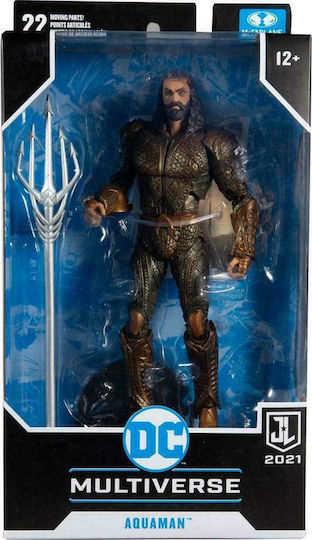 Mcfarlane Toys DC Comics Justice League: Aquaman Aquaman Action Figure height 18cm