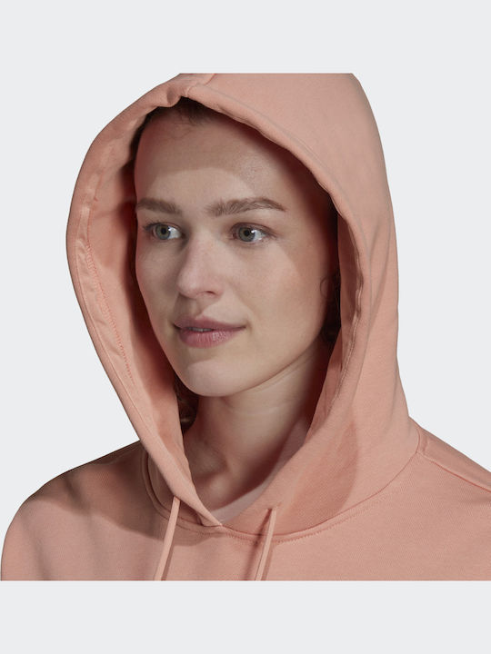 Sportswear Future Icons Γυναικείο Φούτερ με Κουκούλα Ambient Blush