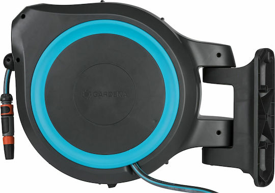 Gardena Rollup L Automatic Вятър за Поливане Стенен с Маркуч 30м L