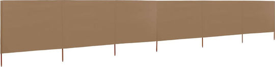 vidaXL Fabric Fence Panel 1.2x8m