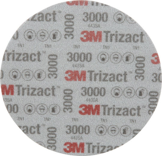 3M Hookit Φύλλο Λείανσης Έκκεντρου Τριβείου K1000 150x150mm