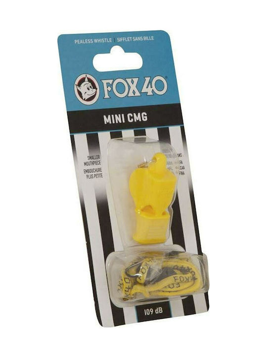 Fox40 Mini CMG Official Fluier sportiv Antrenori cu cablu