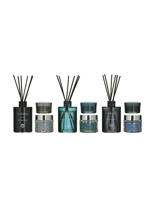 Σετ Diffuser 172738 με Άρωμα Τριαντάφυλλο 3τμχ 120ml