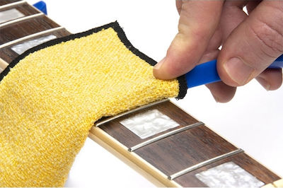 Music Nomad F-ONE Unfinished Fretboard Care Kit Cleaning Accessory in Yellow Color