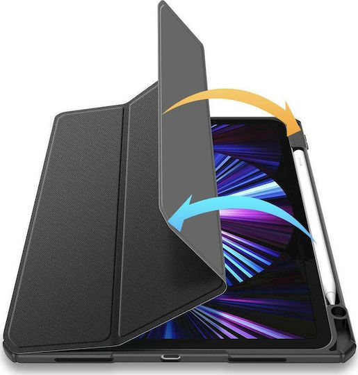 Dux Ducis Toby Flip Cover Ανθεκτική Μαύρη (iPad Air 2020/2022)