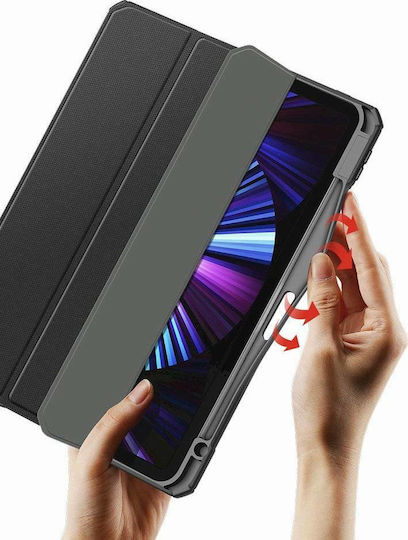 Dux Ducis Toby Flip Cover Ανθεκτική Μαύρη (iPad Air 2020/2022)