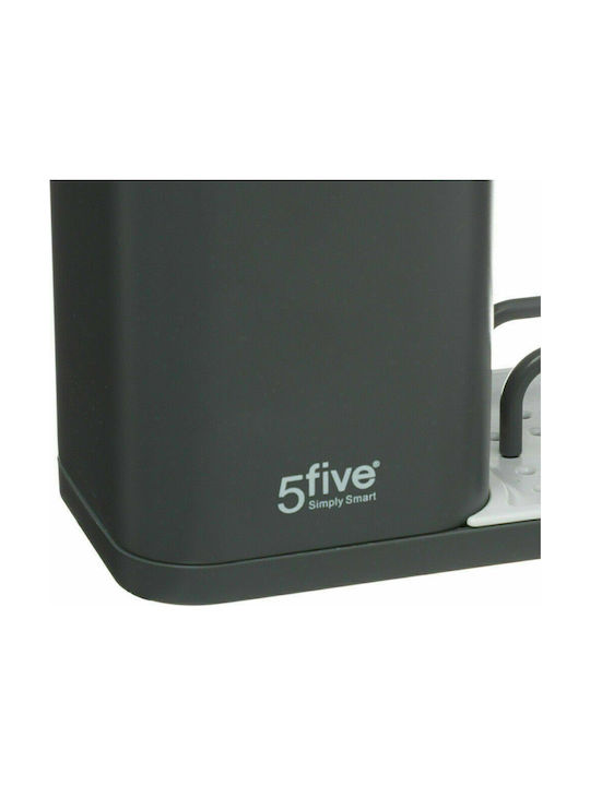 5Five Bază De Organizare Pentru Chiuveta De Bucătărie Din Plastic Gri 21x9x14.6cm