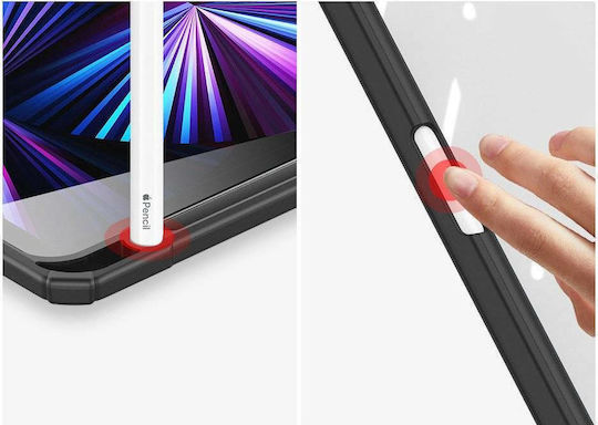 Dux Ducis Toby Flip Cover Δερματίνης / Πλαστικό Μαύρο (iPad Pro 2021 11")