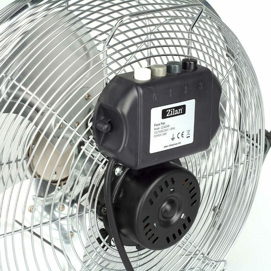 Zilan Zilan 2348 50W Lüfterdurchmesser 35,5cm Silber