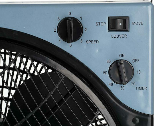Zilan Zilan Box Ventilator 40W Lüfterdurchmesser 30,5cm Schwarze