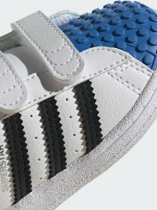 Sneakers pentru copii Superstar 360 X Lego Cloud White / Core Black