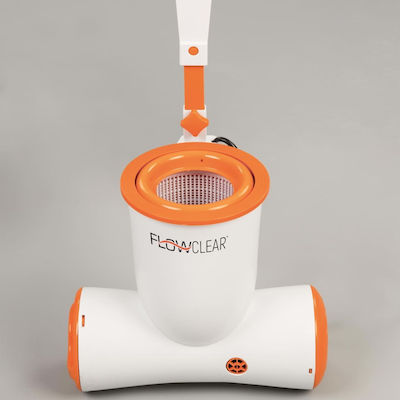 Bestway Αντλία Πισίνας Flowclear Skimatic Filter Einphasig mit maximalem Durchfluss von 2574 Liter/Stunde