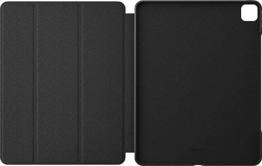 Nomad Robustes Leder Flip Cover Dauerhafte Schwarze (iPad Pro 2020 12,9 Zoll)