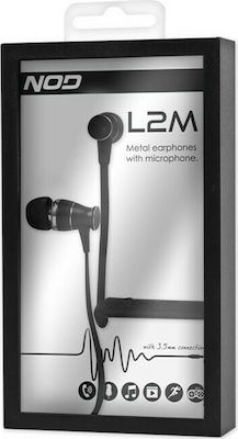 NOD L2M În ureche Handsfree cu Mufă 3.5mm Negru