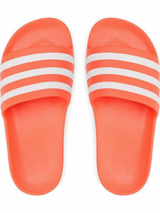 Adilette Aqua Men's Slides Orange