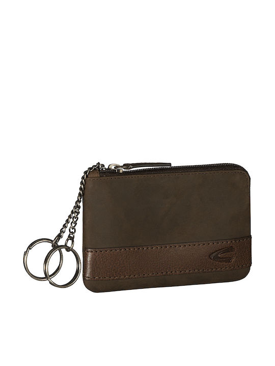 Camel Active Leather Wallet Key Holder Taipeh Brown