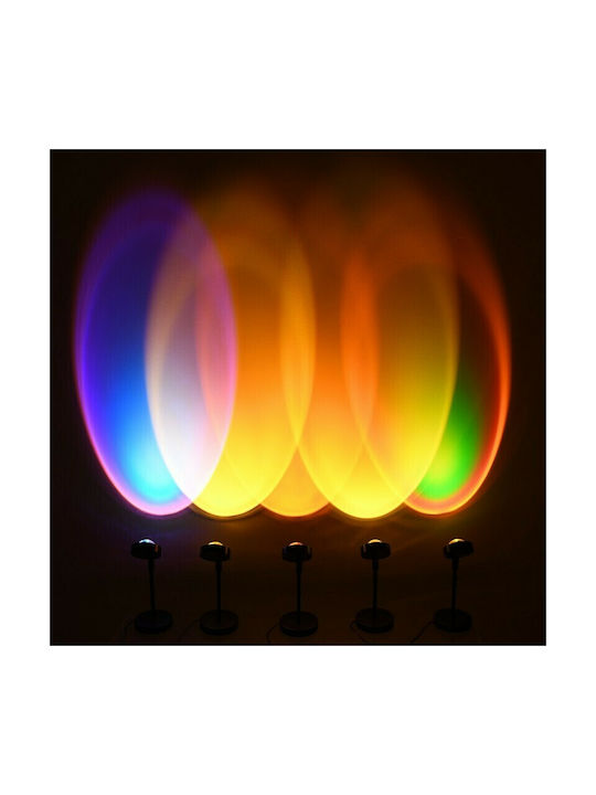 GloboStar LED Floor Lamp H94xW87.5cm. with Adjustable White Light Black