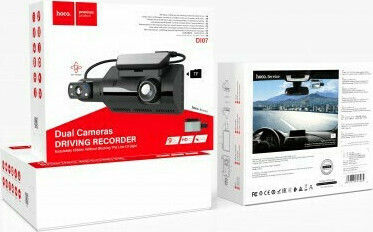 Hoco DI07 Dual Camera DVR Auto pentru Parbriz cu Clip DVR auto