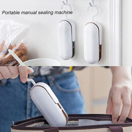 HUH-0002 Vacuum Sealer for Food Bags 14.4x3.5x4cm White