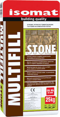 Isomat Multifill Stone Αρμόστοκος Ρητινούχος για Πέτρες Μπαχάμα Μπεζ 25kg