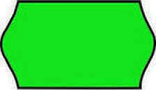 ICS 1000 Autocolante Autoadezive pe Rolă pentru Etichetator Verde 26x16mm 1buc